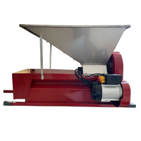 Zdrobitor struguri electric ZSE-100S cu desciorchinator si agitator, 750w, Cuva INOX 50L, 1500 Kg/h - 1