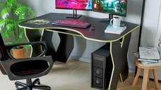 Birou Pc KL 9.0 Wenge+Galben