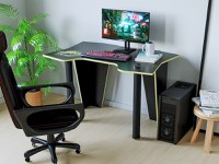 Birou Pc Kl 9.1 Wenge+Galben - 1