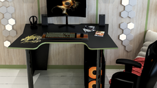 Birou Pc Kl 9.1 Wenge+Galben