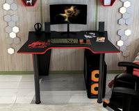 Birou Pc Kl 9.1 Wenge+Rosu - 1