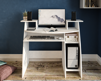 Birou Pc Skm-4 Ro, 123x50x77 cm, Alb - 1