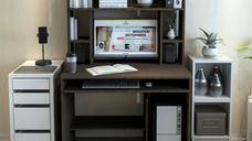 Birou Pc Skm-6 Ro Wenge