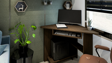 Birou pe Colt SU15 Ro Wenge