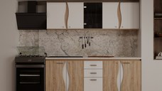 Bucatarie CIP3S  C1 Sonoma Alb