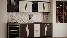 Bucatarie CIP3S  C1 Wenge Alb Hacienda