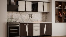 Bucatarie CIP3S  C1 Wenge Alb Hacienda