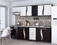 Bucatarie CIP3S - C2 Wenge + Alb - 1