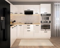 Bucatarie Daria colt V1  Alb - 1