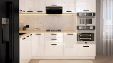 Bucatarie Daria colt V1  Alb