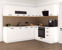 Bucatarie Daria colt V2 Alb lucios - 1