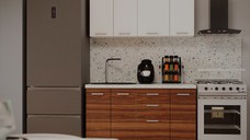 Bucatarie Fotoamprenta  Mere 1.3