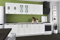 Bucatarie Katiusa 2 RO  Alb 2.6 m - 1