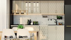 Bucatarie Mira Romb MDF 2.6 m