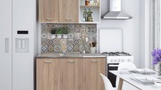 Bucatarie Natali  Alb Sonoma 1.2 m