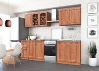 Bucatarie Olea Mebel MDF 2m, Cires - 1