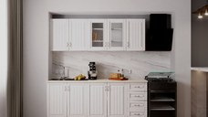 Bucatarie Provence MDF Alb  RO 2 m