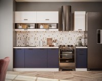 Bucatarie Tehno New MDF Ultramarin 2.0 m - 1