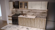 Bucatarie Venus RO K001 K002 260x60x200 cm