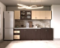 Bucatarie Venus RO Wenge Mesteacan 2,6 m - 1