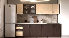 Bucatarie Venus RO Wenge Mesteacan 2,6 m