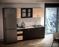 Bucatarie Venus Ro  Wenge Mesteacan 2.0m - 1