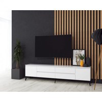 Comoda MP1 Alb Acril  220x40x55 cm - 1