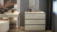 Comoda MP5 3S Stejar K002 90x44x80 cm