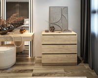 Comoda MP5 3S Stejar k003  90x44x80 cm - 1