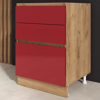 Corp inferior Chelsea, 60-3s, Stejar K003+ Acril Rosu - 1