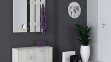 Cuier Olga Ro,100x36x150 cm, K001 Stejar