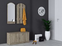 Cuier Olga Ro K002 Stejar 100x36x150 cm - 1