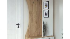 Cuier Tony, 100x40x203 cm, Stejar k003 k001