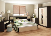 Dormitor Basia Combi Wenge Kiruna - 1