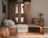 Dormitor Dany MDF Nuc - 1