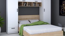 Dormitor Teo Alb Sonoma