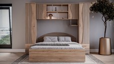 Dormitor Tineret, Sonoma+Truffe 227x51 205x200 cm