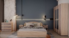 Dormitor Valy Sonoma+Trufe