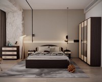 Dormitor Valy Wenge Mesteacan - 1