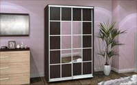 Dressing 2 Usi Glisante Wenge 170x60x200 cm - 1