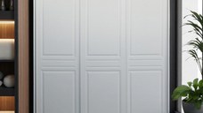 Dressing BD05 Alb 160x55x200 cm