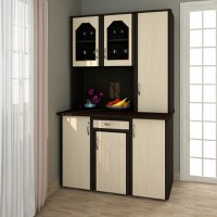 Dulap 120 pal  Wenge Mesteacan 121x33 60x197 cm - 1