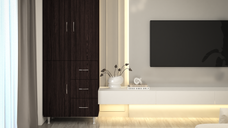 Dulap 3U 3S Wenge 70x35x180 cm