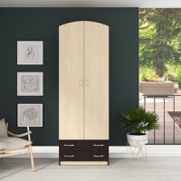 Dulap-4  2U 2S RO Wenge Mesteacan 74x54x212cm - 1