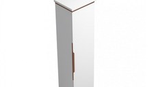 Dulap baie Hermes, 39x141x31cm, Alb
