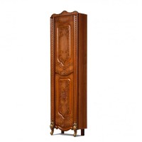 Dulap baie Venice, 50x202x34cm, Nuc - 1