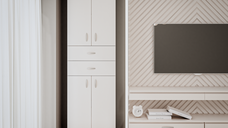 Dulap KSC 11 RO Alb 60x37x196 cm