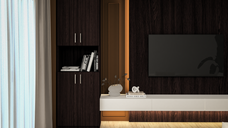 Dulap KSC-5 RO, 60x37x196 cm, Wenge