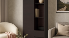 Dulap MP1 1U 2S  Wenge 80x33x180 cm