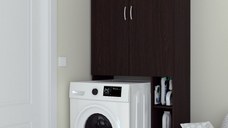 Dulap MS 2U Polite, 85x35X199 cm, Wenge
